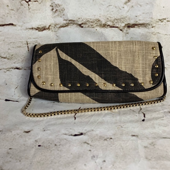 LOFT Zebra Print Burlap Style Texture - Picture 2 of 7